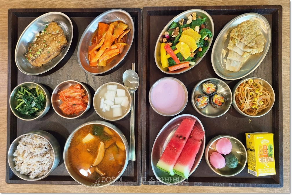 천안도솔한방병원 항암식단 7월 23일 