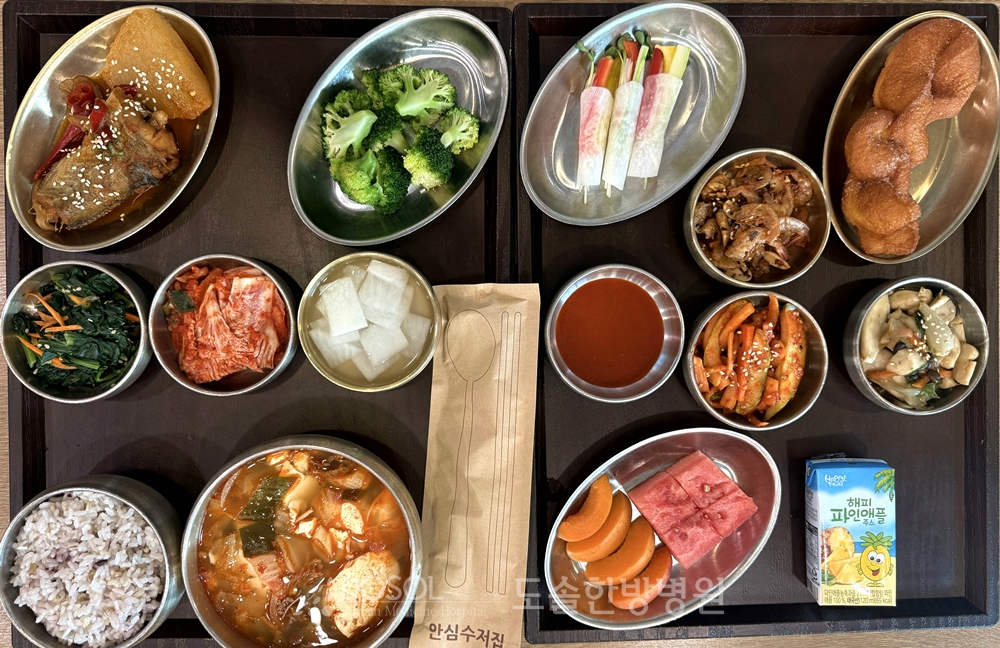 천안도솔한방병원 항암식단 6월 30일